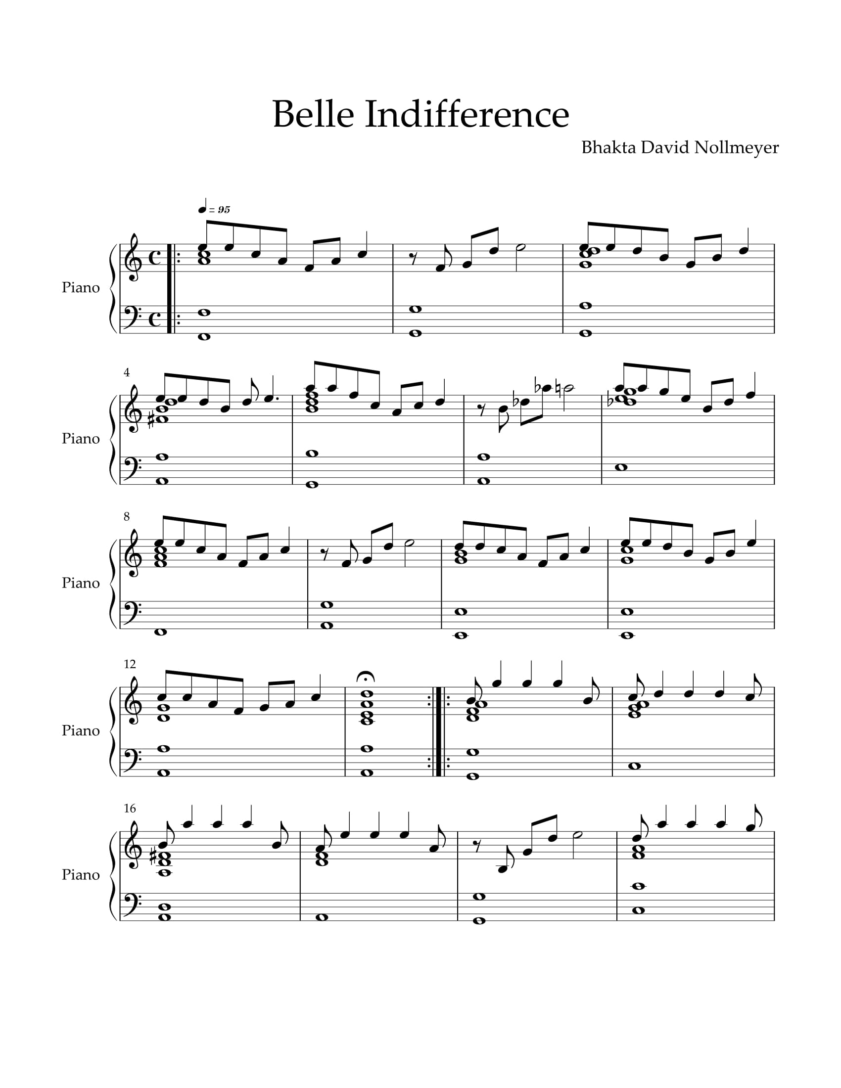 Belle Indifference Piano.1